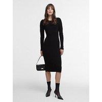 Barbour International Peyton Knitted Dress - Black