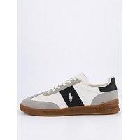 Polo Ralph Lauren Heritage Aera Leather Trainer - White