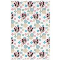 Minnie Mouse Dots Flannel Fleece Blanket