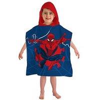 Marvel Spiderman Jump Hooded Poncho Towel