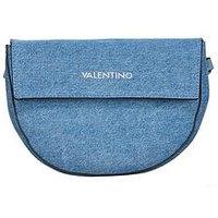 Valentino Bigs Denim Flap Bag