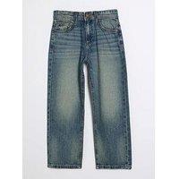 River Island Boys Straight Jeans - Blue
