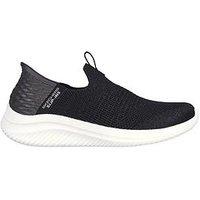 Skechers Wide Fit Ultra Flex 3.0 Trainer - Black