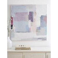 Very Home Abstract Purple Canvas Wall Art