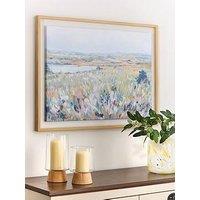 Very Home Meadow Field Landscape Capped Print Canvas 60X80Cm