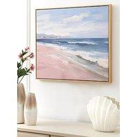 Very Home Sea Shore Capped Printed Canvas Wall Art