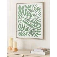 Very Home Green Botanical Capped Printed Canvas Wall Art