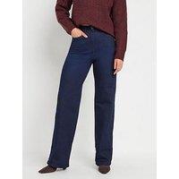 Long Tall Sally Tall Wide Leg Jean 34" - Blue