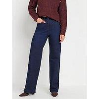 Long Tall Sally Tall Wide Leg Jeans - Blue