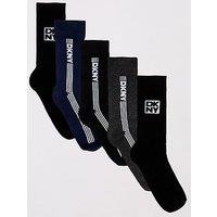 Dkny Gem 5 Pack Crew Socks - Multi