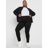 Yours Curve Ava Skinny Jean 30" - Black
