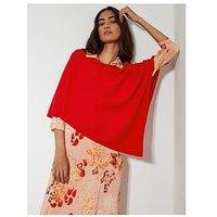 Monsoon Carly Cashmere Poncho