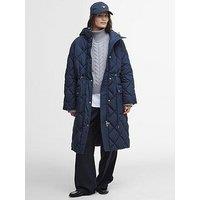 Barbour Romilly Quilted Coat - Navy