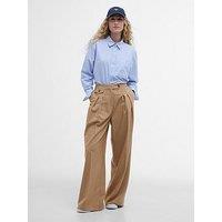 Barbour Francis Wide Leg Trousers - Beige