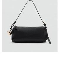 Mango Shoulder Bag With Metallic Detail