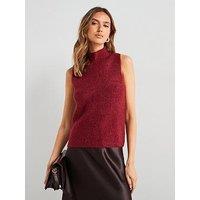 Mango Sleeveless Knitted Top