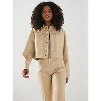 Boss Jelt Pu Jacket - Beige