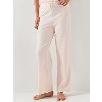 Boss Logo Pyjama Pant - Pink