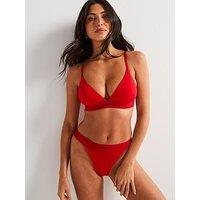 Hugo Logo Thong - Red