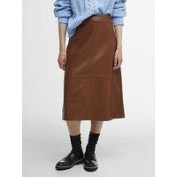 Barbour Shelby Midi Skirt - Brown