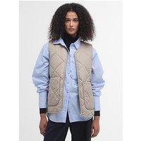 Barbour Shelby Quilted Gilet - Beige