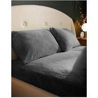 Silentnight Teddy Bear Fleece Fitted Sheet- Single