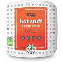 Snug Hot Stuff Duvet - 15 Tog - King - White