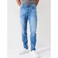 Boss Taber Bc Tapered Fit Jeans - Bright Blue