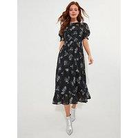 Joe Browns Black Maxi Smock Dress