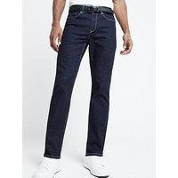 River Island Skinny Rinse Millhouse Jeans - Dark Blue