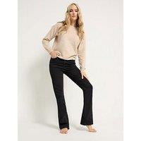 Long Tall Sally Bootcut Jean 38 Leg Length - Black