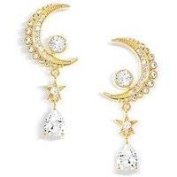 Jon Richard Gold Plated Cubic Zirconia Celestial Earrings