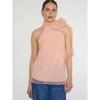 Monsoon Vera Organza Top - Pink