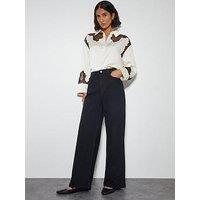 Monsoon Ruby Wide Leg Jeans - Black