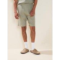 Very Man Jersey Rib Shorts - Sage