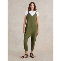 White Stuff Selina Jersey Jumpsuit - Green