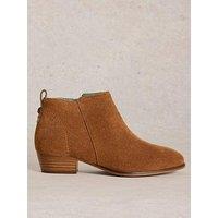 White Stuff Willow Suede Ankle Boot - Brown