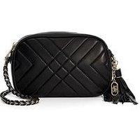 Dune London Chancery Premium Collection Quilted Camera Bag - Black