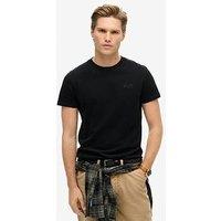 Superdry Essential Logo Slim Fit T-Shirt - Black