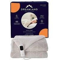 Dreamland Nap Time Warming Sherpa Blanket- Cream
