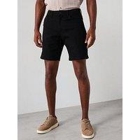 Very Man Straight Denim Shorts - Black