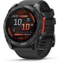 Garmin Fenix 8 - 51 Mm, Amoled, Slate Gray With Black Silicone Band