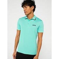 Boss Paul Pro Slim Fit Polo Shirt - Light Green
