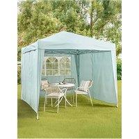 Very Home 2.5 X 2.5M Pop Up Gazebo With 3 Piece Side Panels - Blue