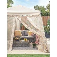 Very Home 2.4X2.4M Pop Up Gazebo With Mosquito Net
