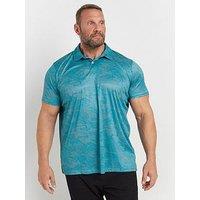 Badrhino Br Golf Camo Polo Shirt
