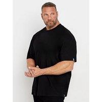 Badrhino Big & Tall Workwear T-Shirt - Black