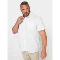 Badrhino Short Sleeve Shirt - White