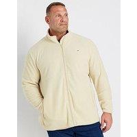 Badrhino Plain Fleece Jacket - Natural