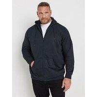 Badrhino Zip Through Jacket - Blue